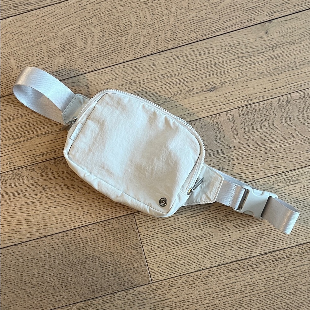 Lululemon Cream Belt Bag